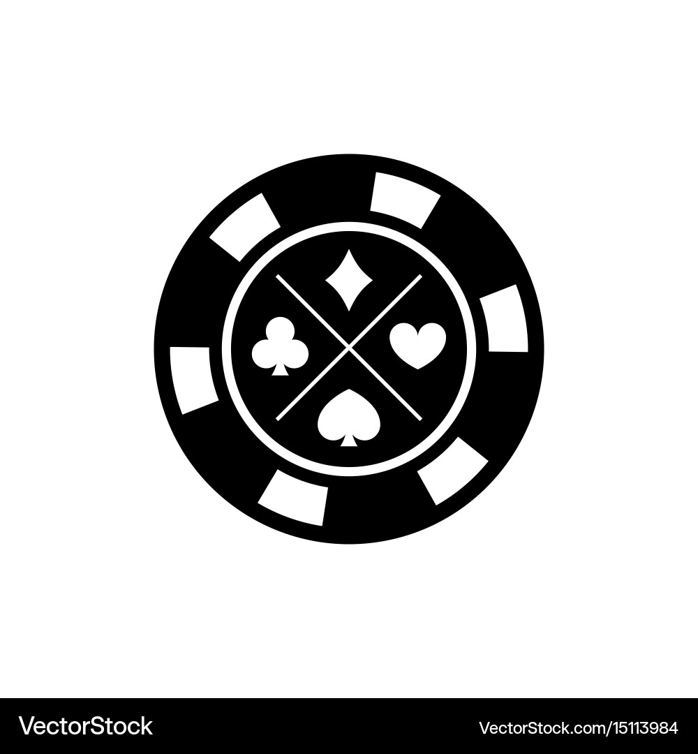 Casino Poker Chips vector image