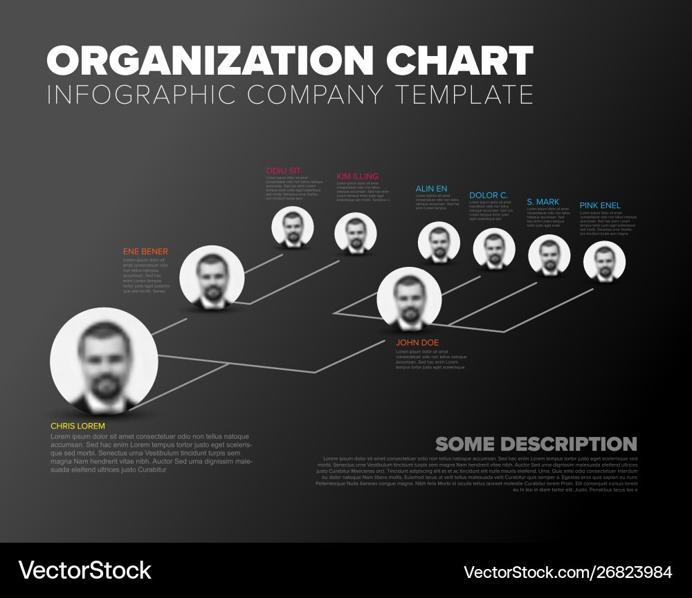 Minimalist hierarchy 3d chart Minimalist hierarchy 3d chart vector image