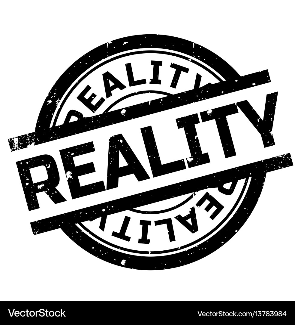 Reality rubber stamp Vector Image