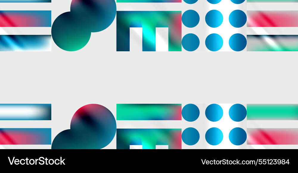 Simple shapes - circles triangles rectangles Simple shapes - circles triangles rectangles Vector Image
