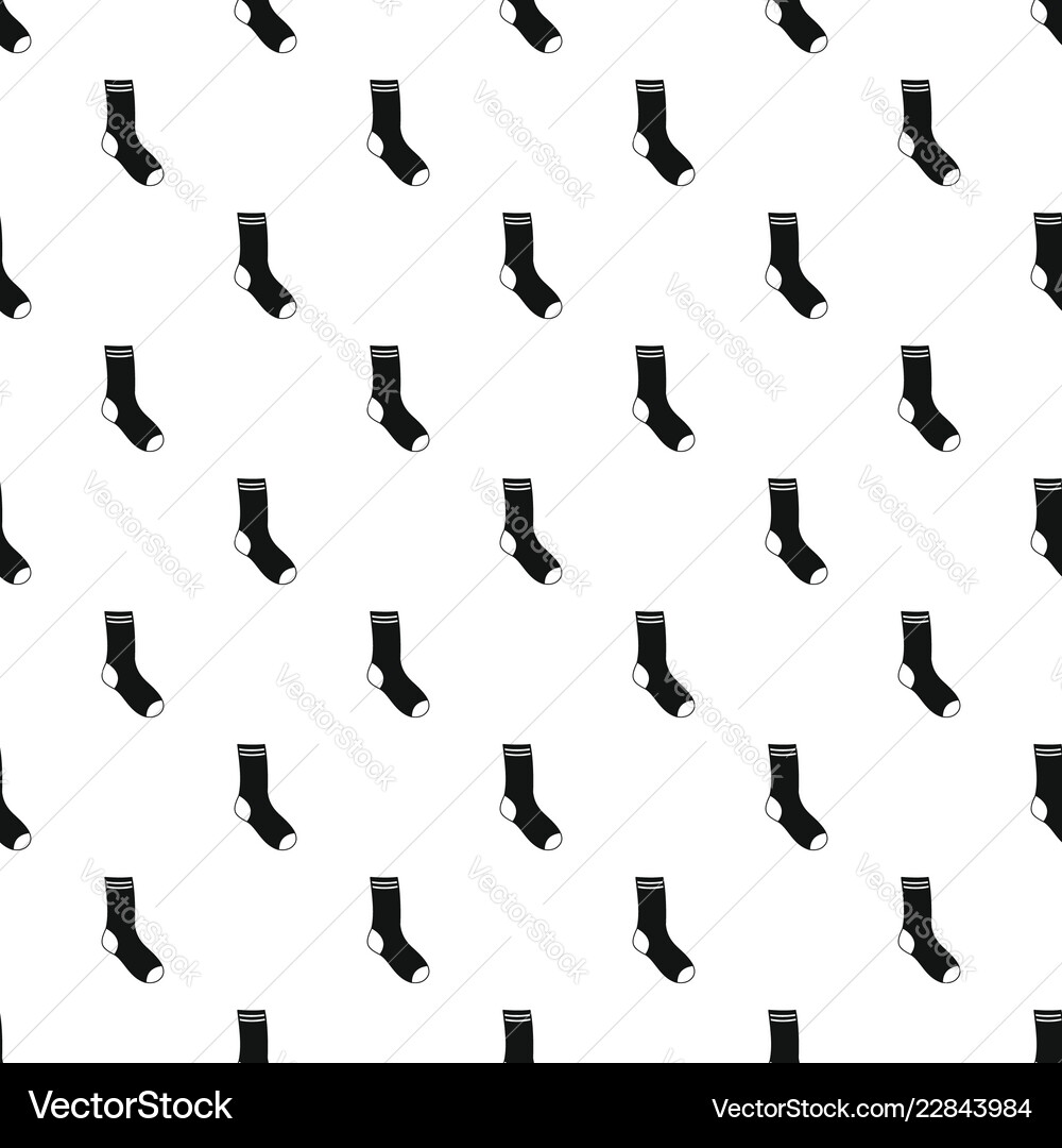 Sock pattern seamless Sock pattern seamless vector image