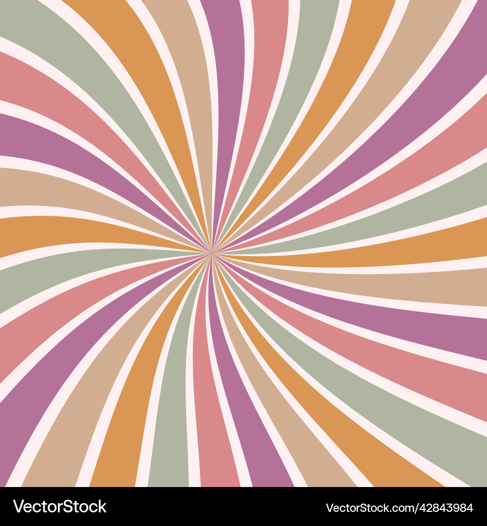 Sunburst background abstract summer retro pattern Sunburst background abstract summer retro pattern vector image