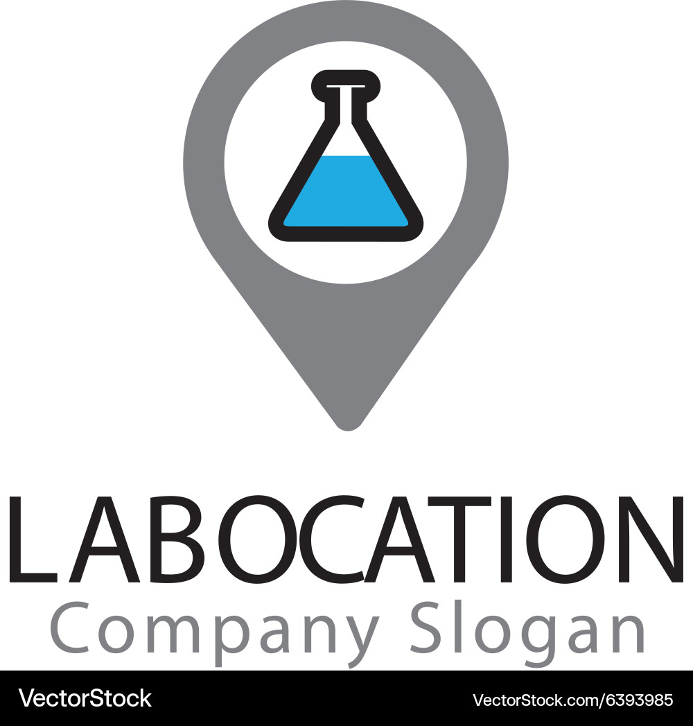 Labocation design vector image