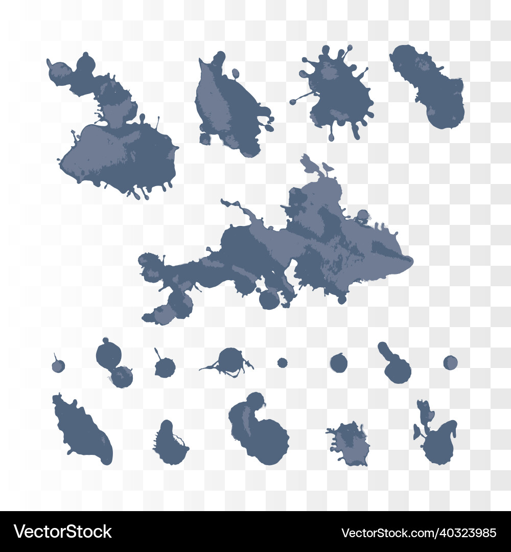 Texture element blots 2 template for design Texture element blots 2 template for design vector image