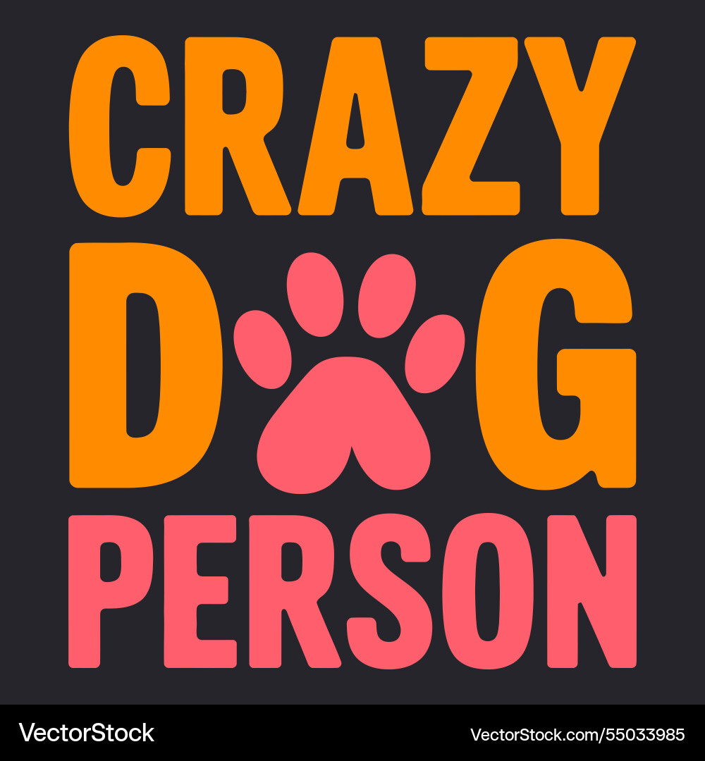 Verrückte Hund Person kühn und lustiges Design für stolz Verrückte Hund Person kühn und lustiges Design für stolz vektorbild