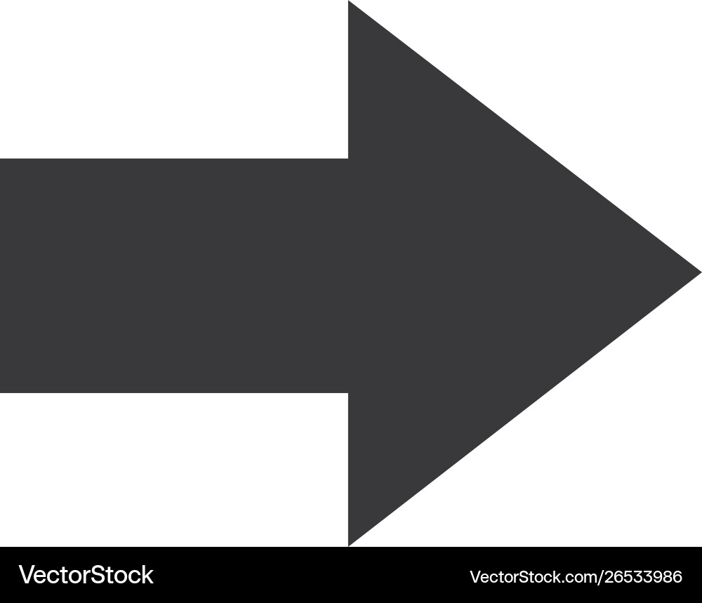 Next icon in modern style for web site and mobile Next icon in modern style for web site and mobile vector image