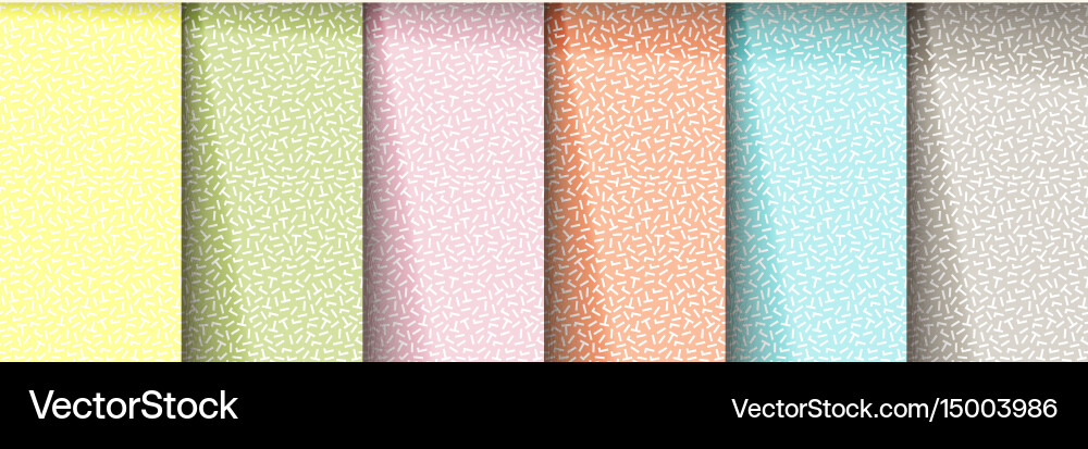 Spring Patterns - Scattered Spots vector image