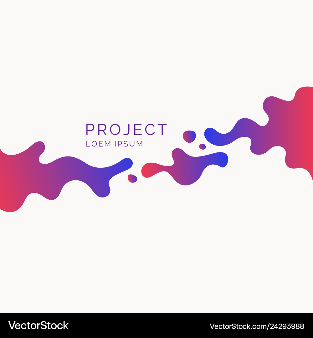 Abstract background with dynamic linear waves vector image