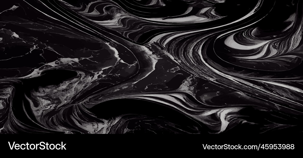 Black marble panoramic texture design colorful Vector Image