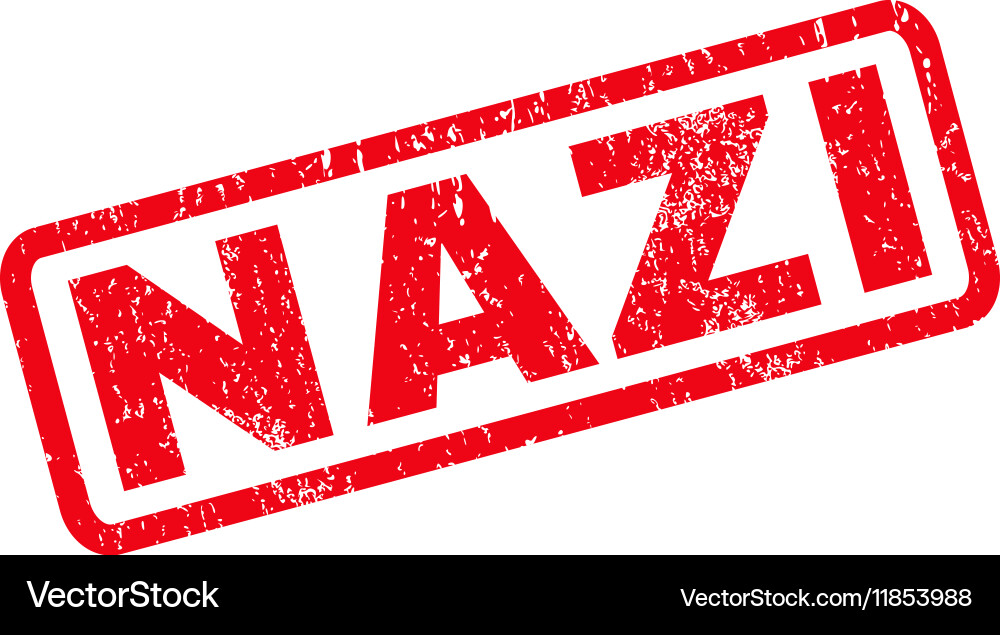 Nazi rubber stamp Vector Image
