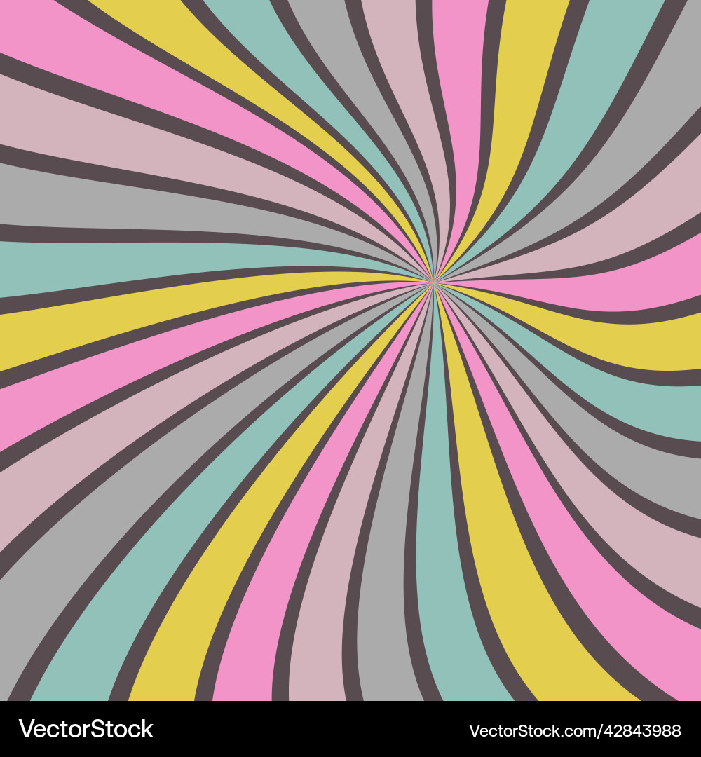 Sunburst background abstract summer retro pattern Sunburst background abstract summer retro pattern vector image