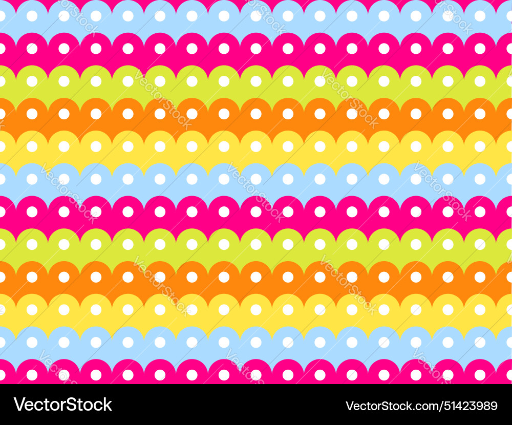 Abstract colorful geometric shape pattern vector image