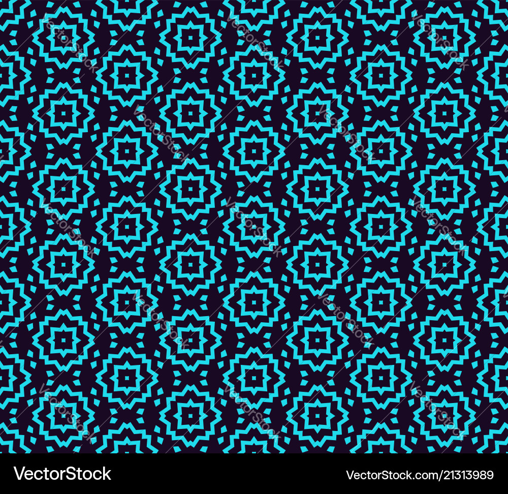 Seamless pattern ornament of lines and curls vector image