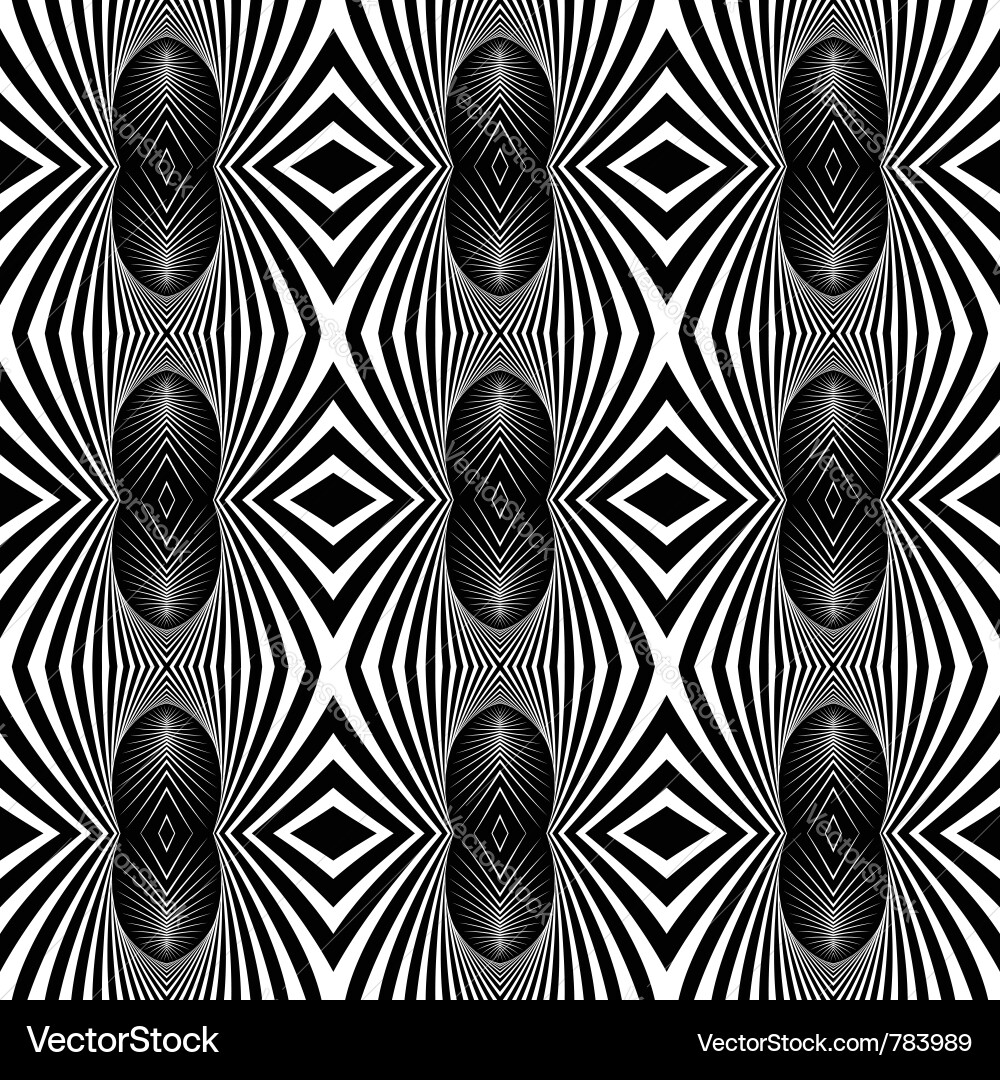Zebra Stripe Pattern vector image