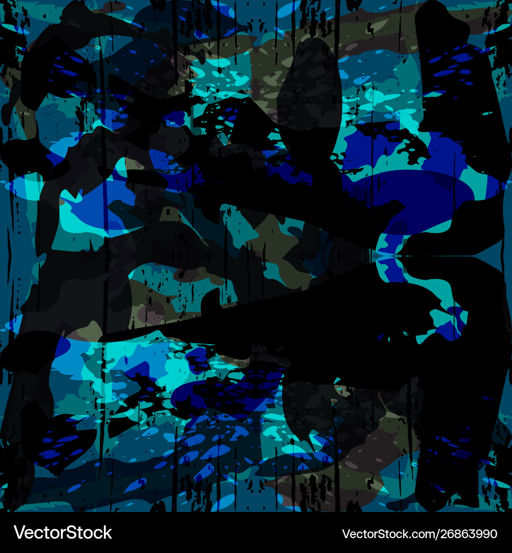 Abstract color pattern in graffiti style quality Vector Image