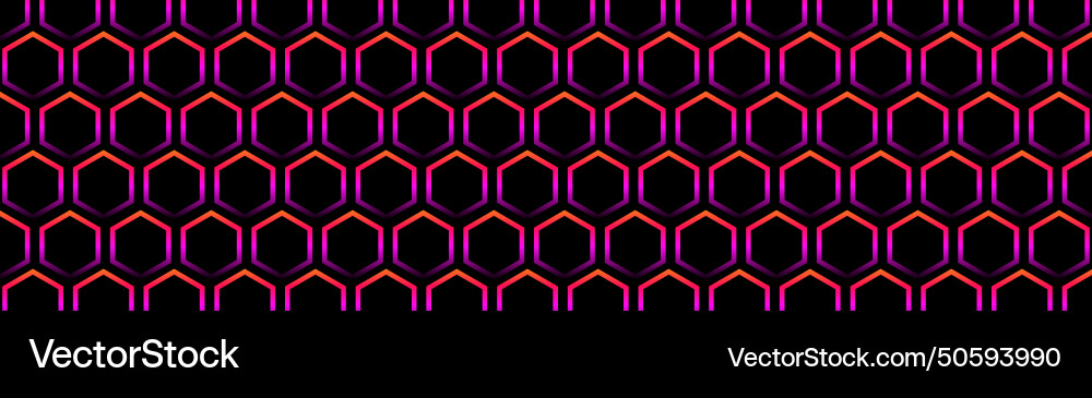 Abstract colorful hexagon background modern Abstract colorful hexagon background modern vector image