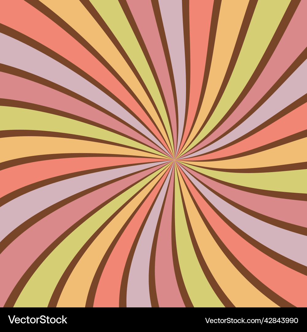 Sunburst background abstract summer retro pattern Sunburst background abstract summer retro pattern vector image