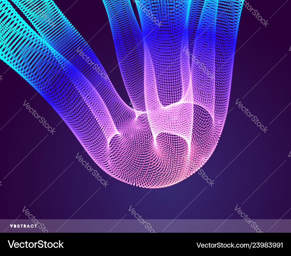 3d connection structure futuristic technology 3d connection structure futuristic technology vector image