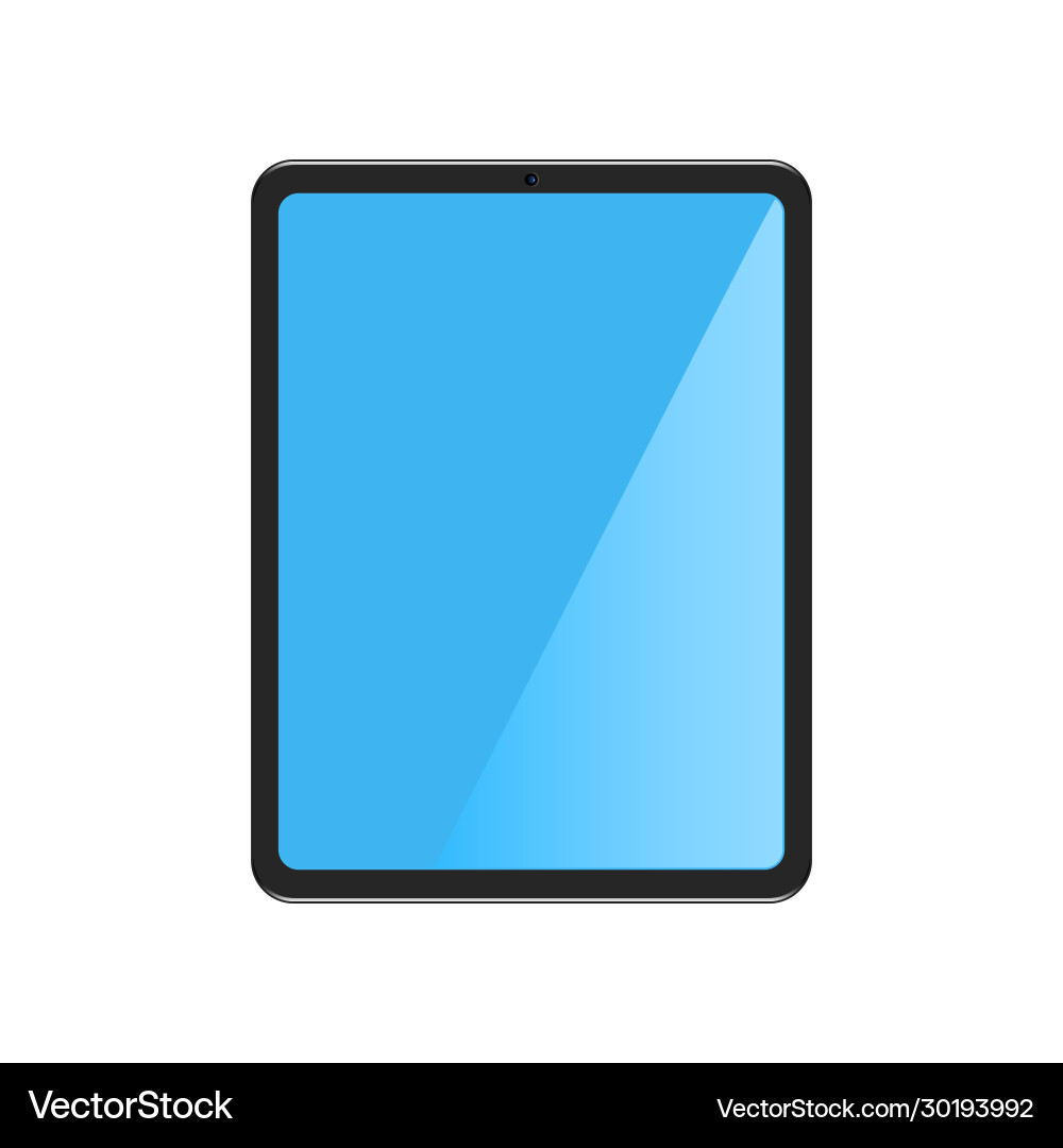 Tablet im flachen Stil eps 10 Tablet im flachen Stil eps 10 vektorbild