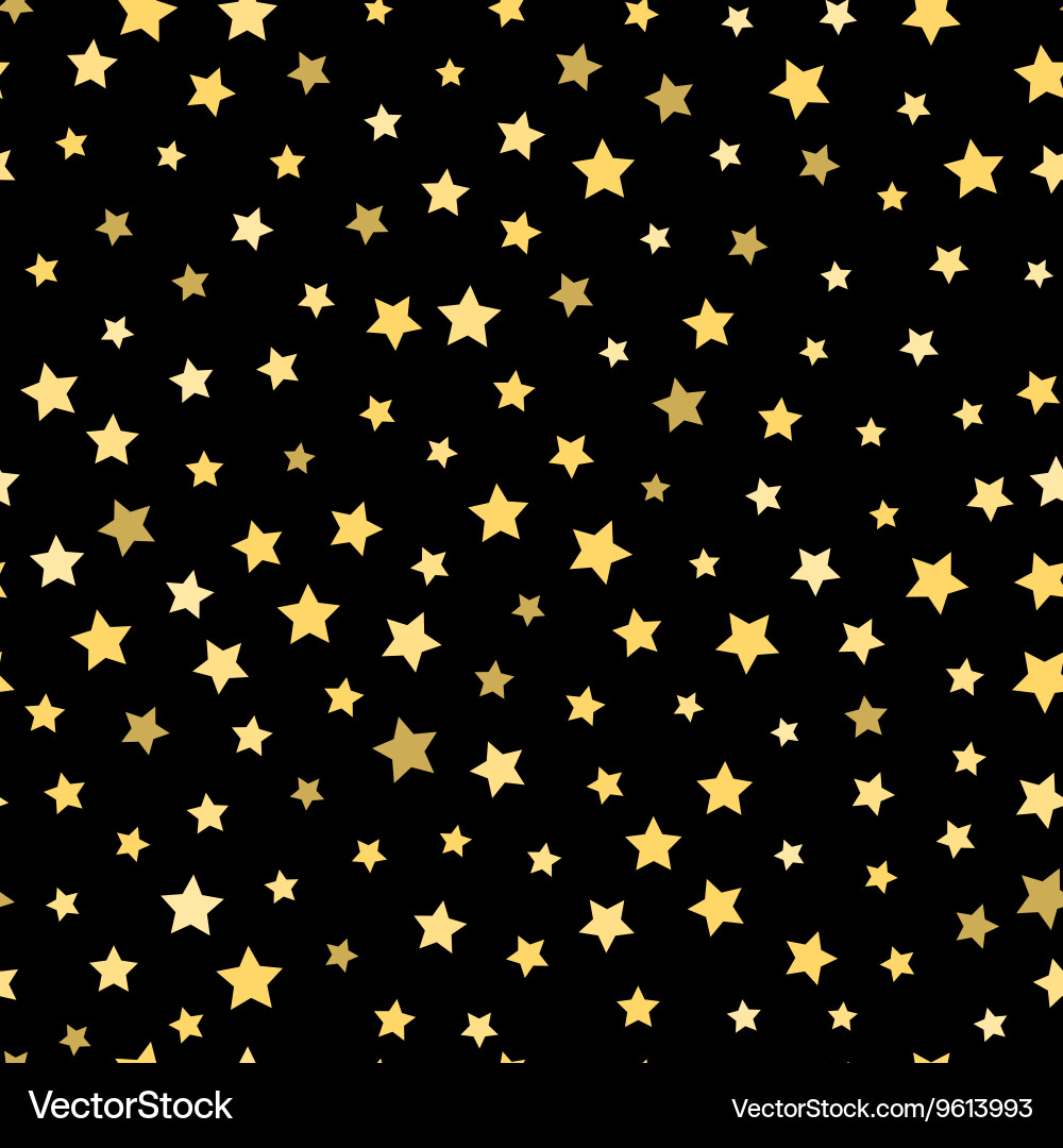 Repeating background from stars seamless pattern Vector Image