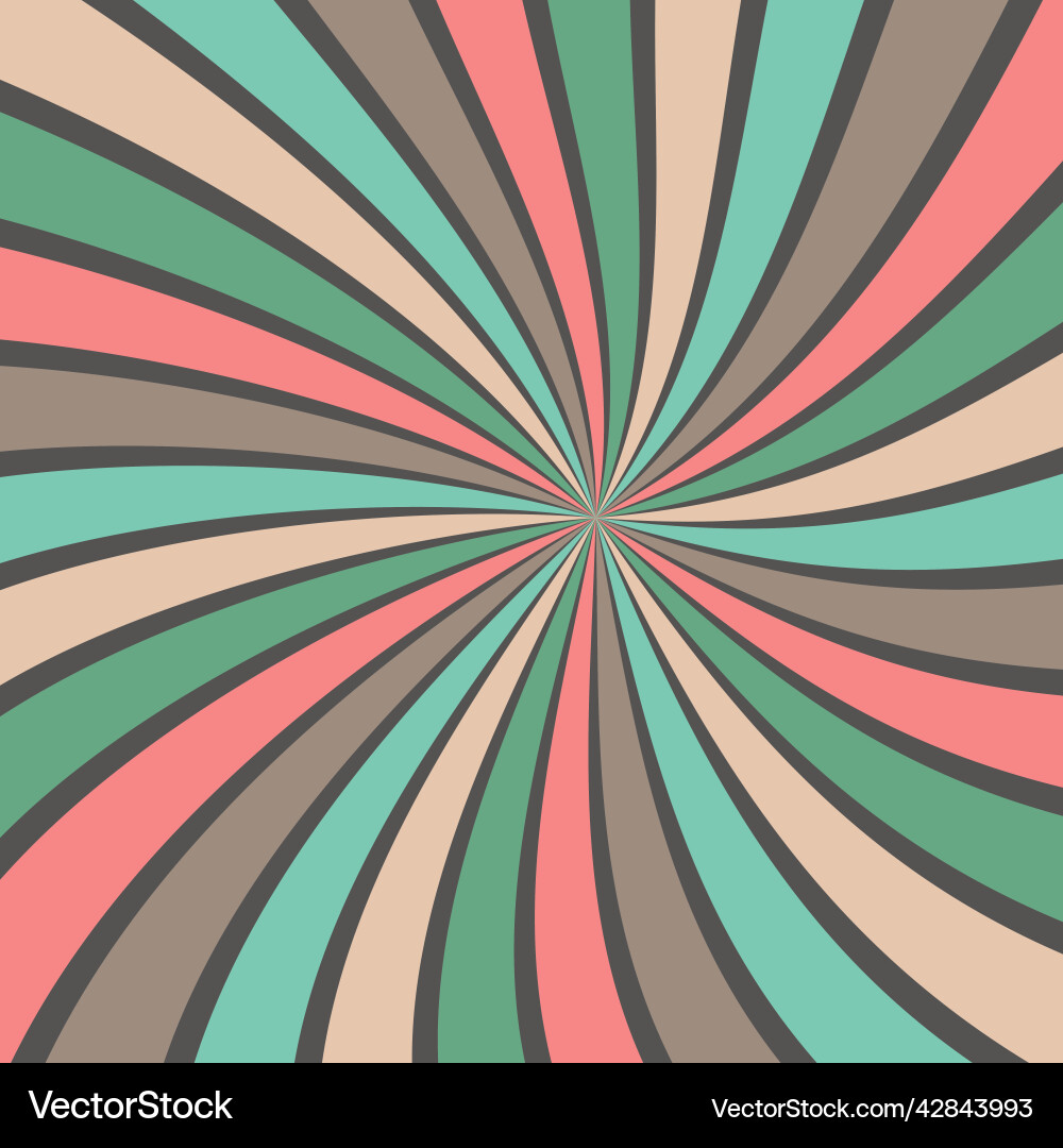 Sunburst background abstract summer retro pattern Sunburst background abstract summer retro pattern vector image