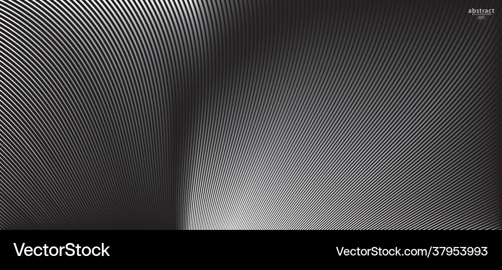 Wave lines pattern abstract background - simple Vector Image