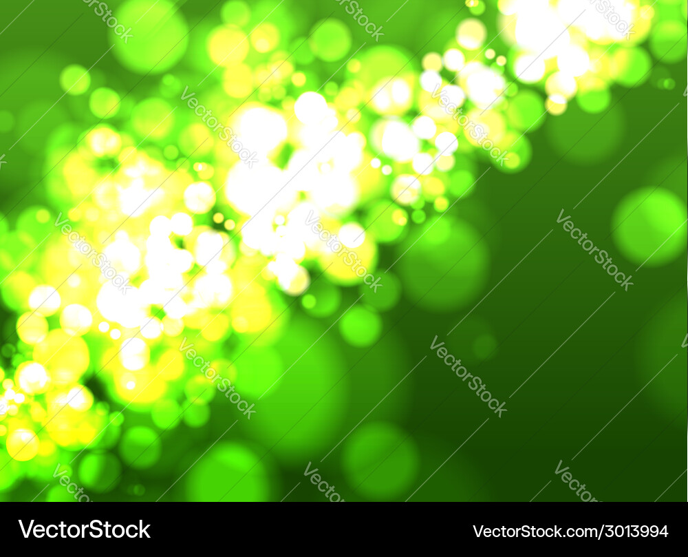 Abstract bokeh background vector image