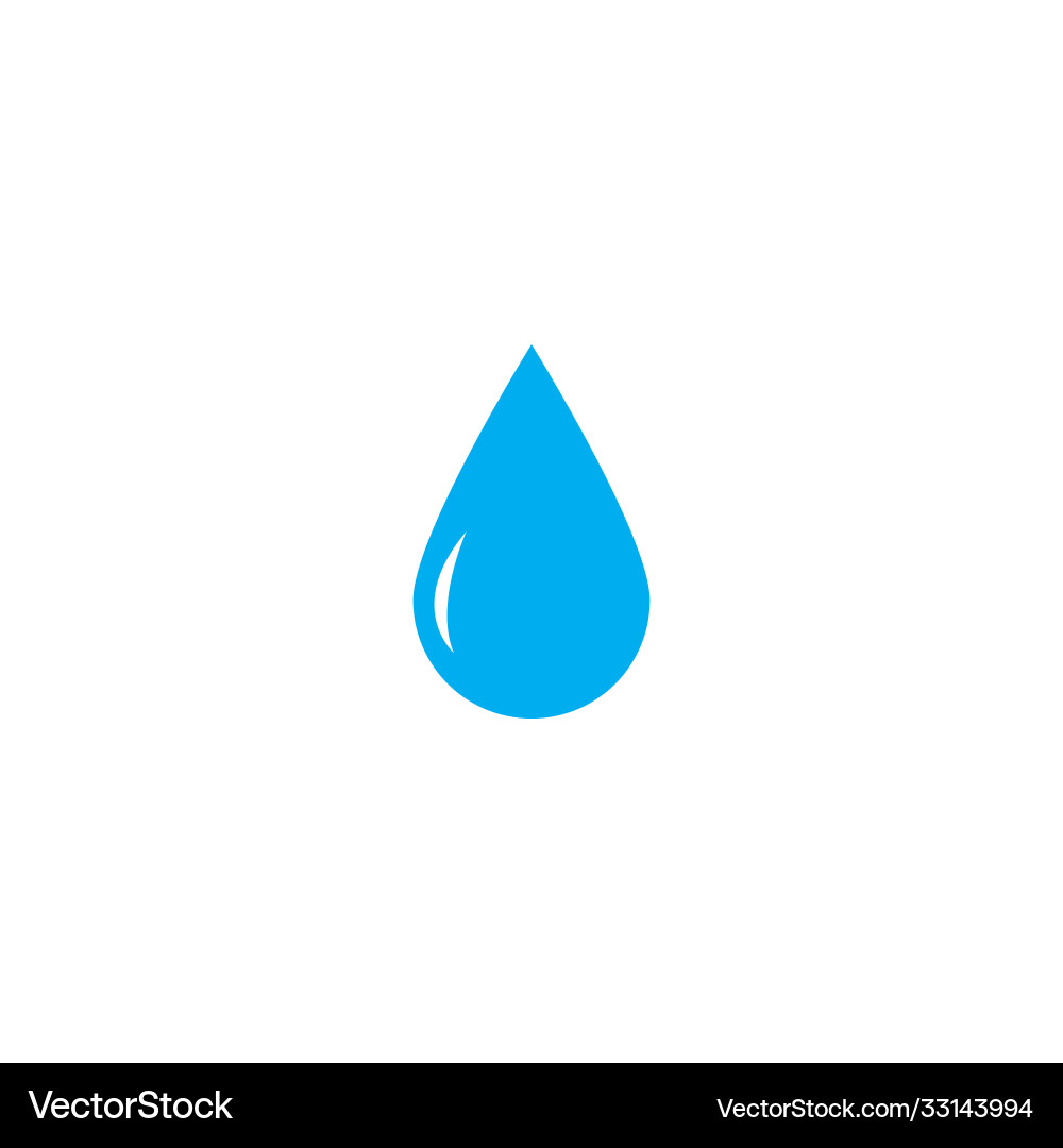 Drop icon isolated on transparent background Drop icon isolated on transparent background vector image