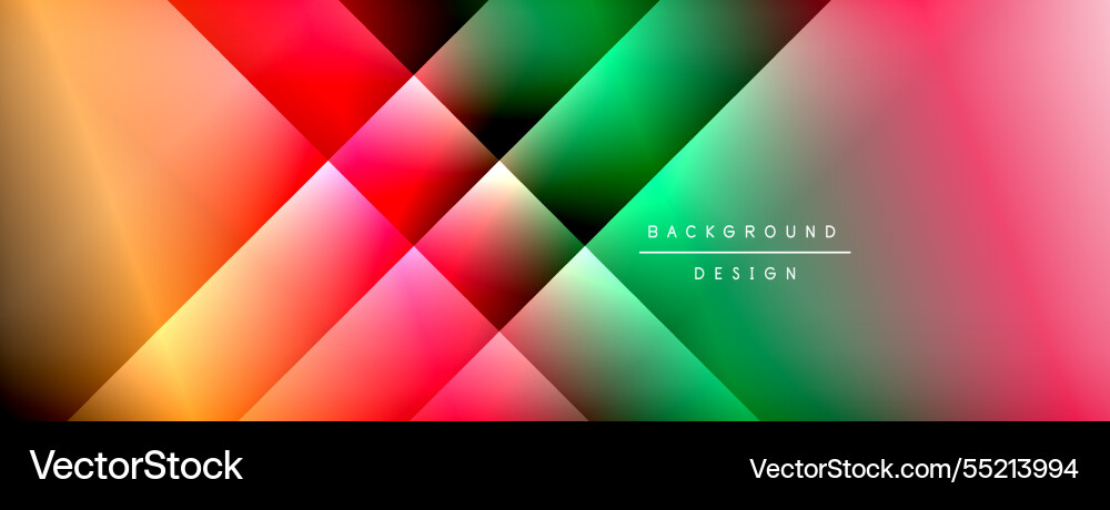 Dynamic shadow lines with gradient colors Vector Image