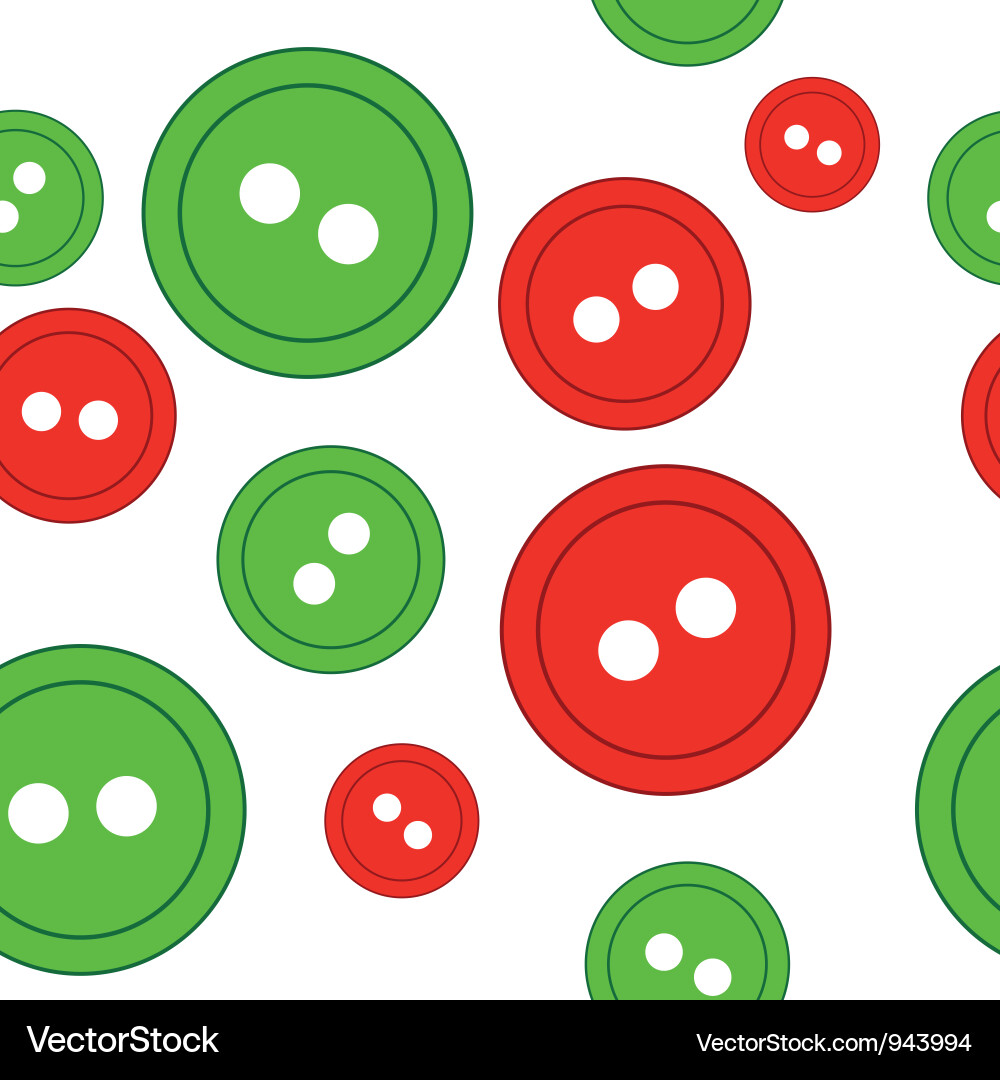 Seamless buttons background Vector Image