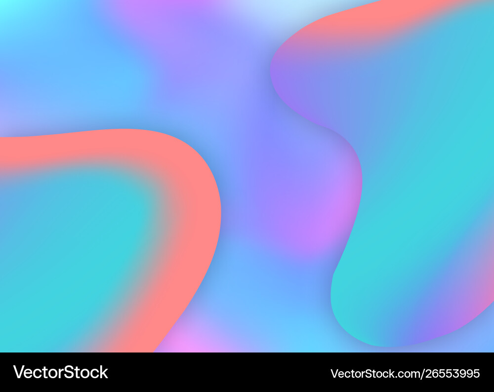 Fluid dynamic background with liquid shapes Fluid dynamic background with liquid shapes vector image