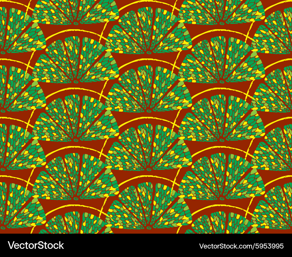 Lemon pattern vector image