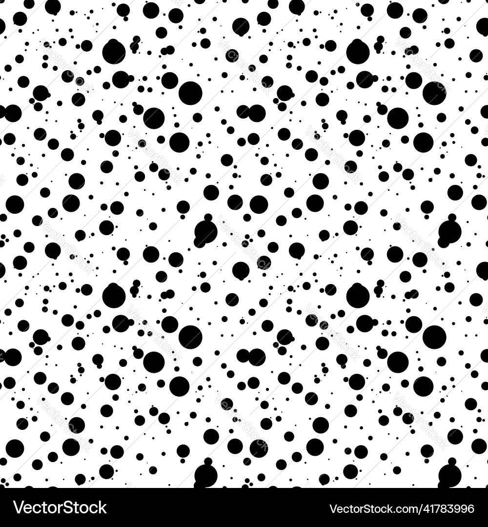 A set of seamless patterns with small polka dots Vector Image