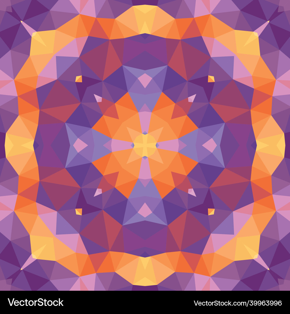 Abstract geometric background seamless pattern Vector Image