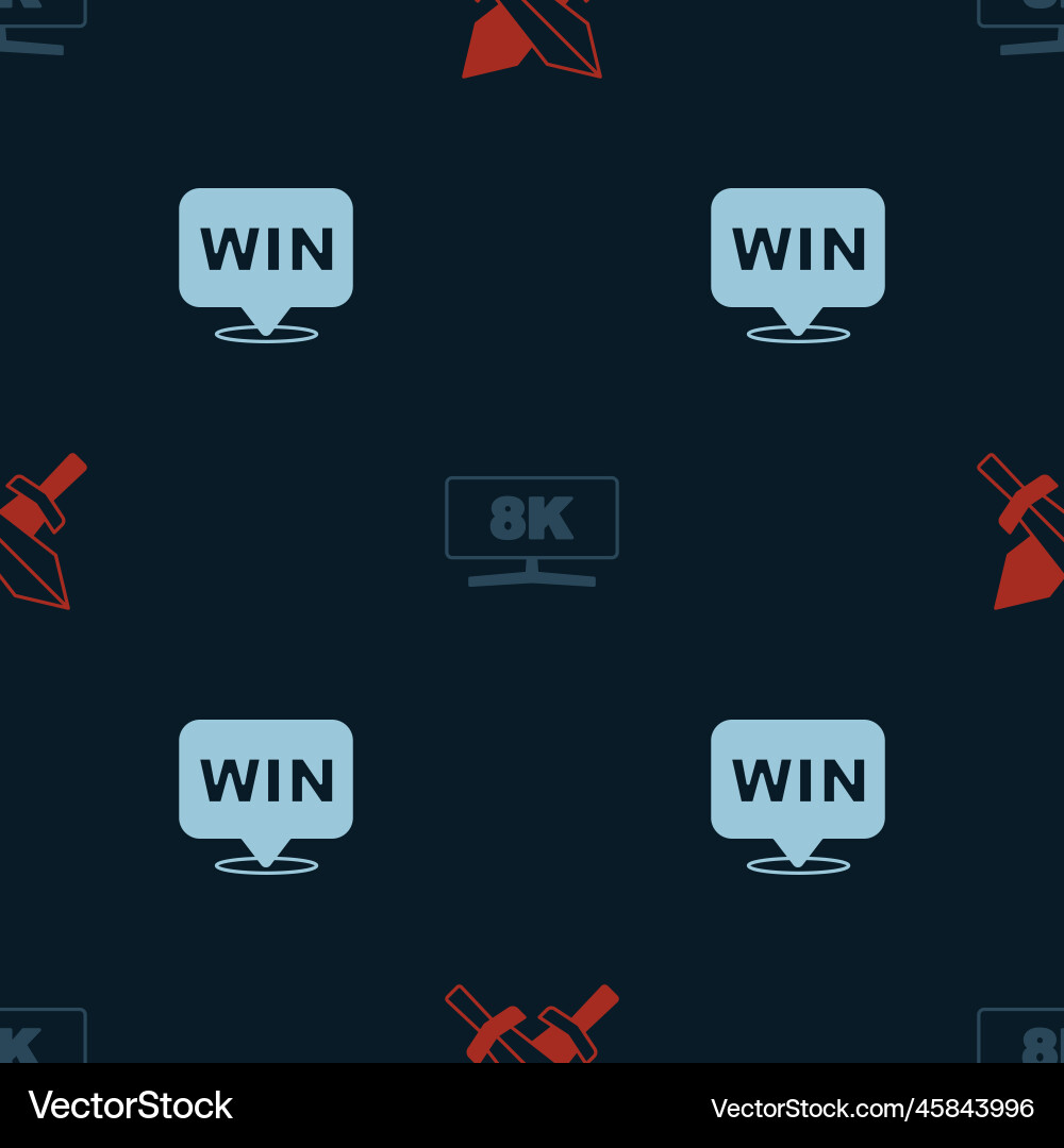 Set sword for game computer monitor and medal Set sword for game computer monitor and medal vector image