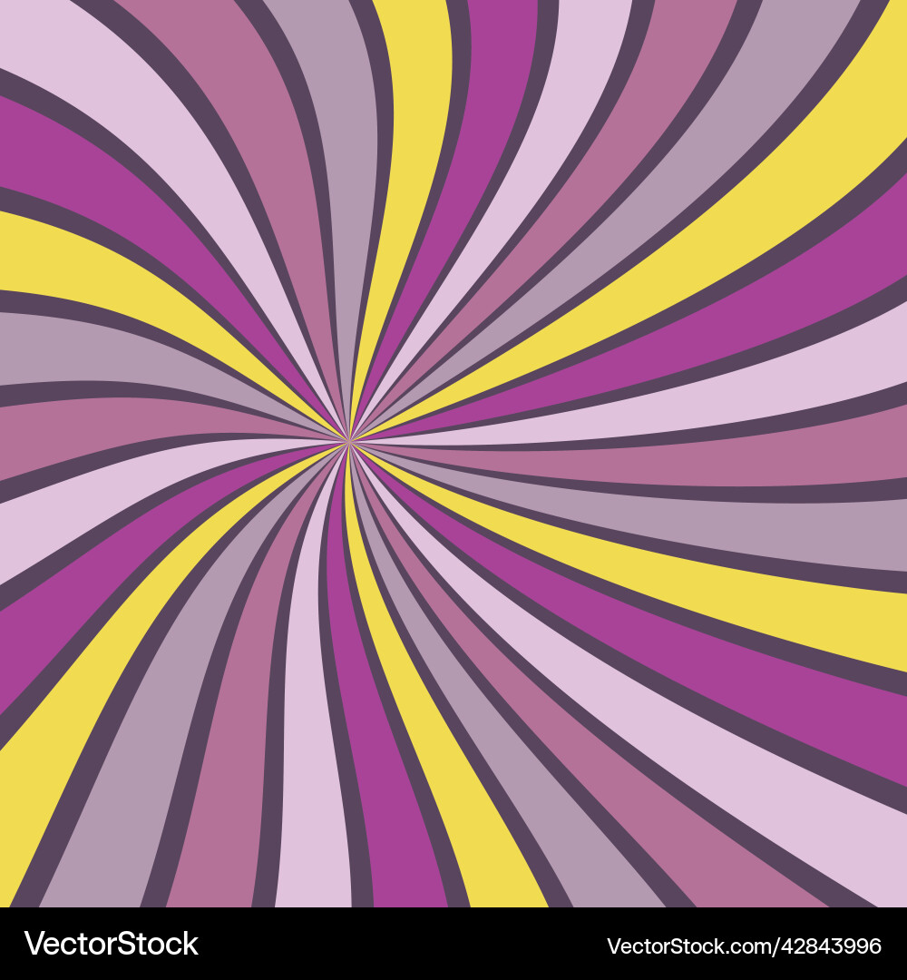 Sunburst background abstract summer retro pattern Sunburst background abstract summer retro pattern vector image