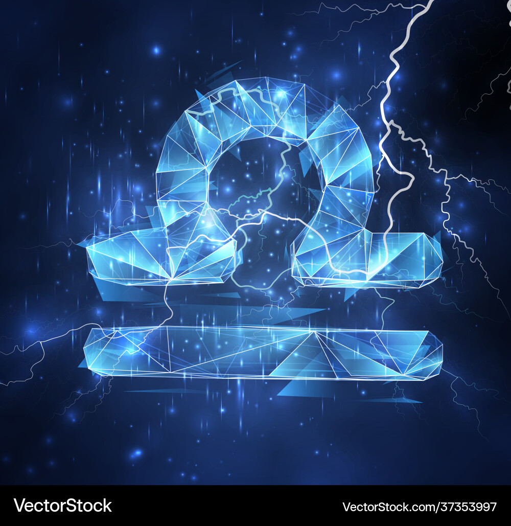 3d object on a background blue sky lightning 3d object on a background blue sky lightning vector image
