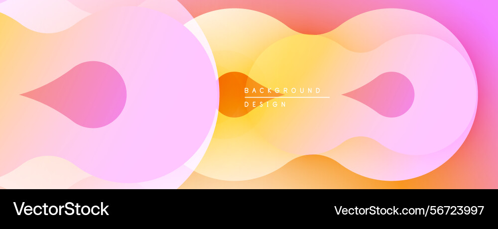 Abstract background features overlapping shapes Abstract background features overlapping shapes vector image