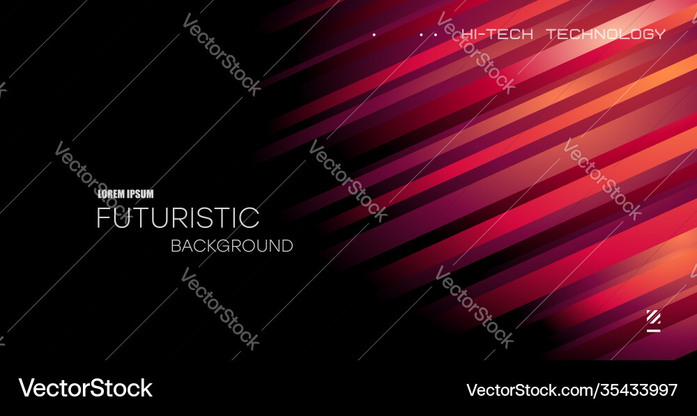 Movement diagonal red lines soft elegant Vector Image