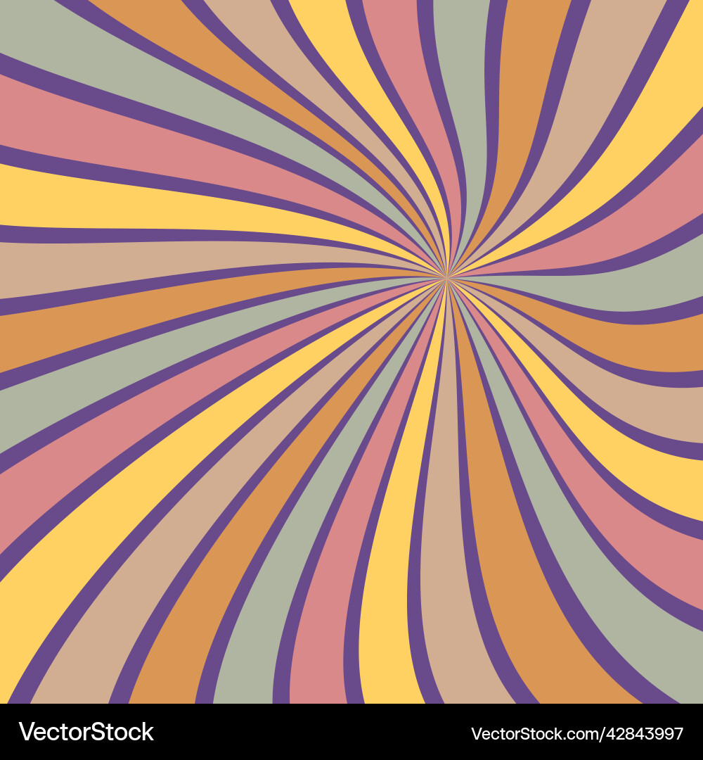 Sunburst background abstract summer retro pattern Sunburst background abstract summer retro pattern vector image