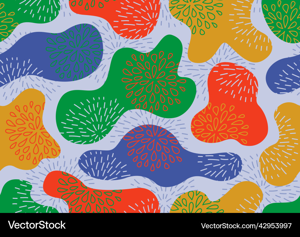 Various modern free form shapes and doodle objects Various modern free form shapes and doodle objects vector image