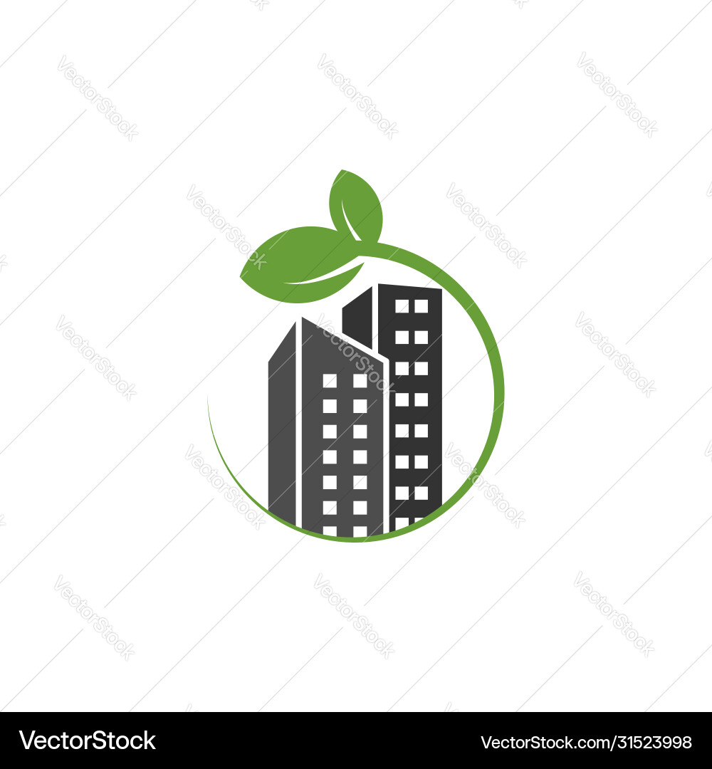 Building design template Building design template Vector Image