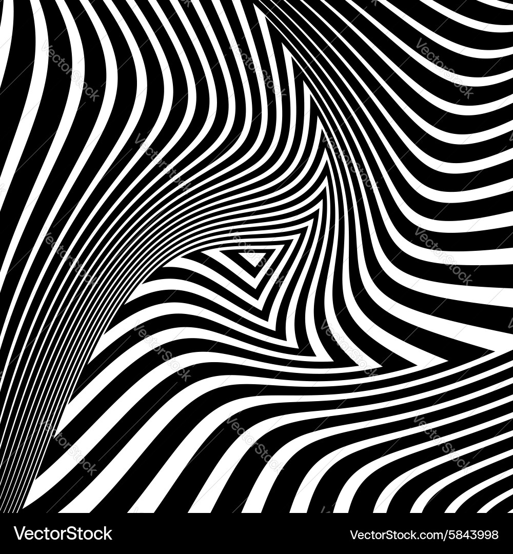Design monochrome triangle movement background vector image