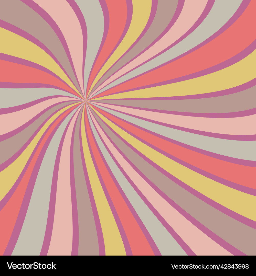 Sunburst background abstract summer retro pattern Sunburst background abstract summer retro pattern vector image