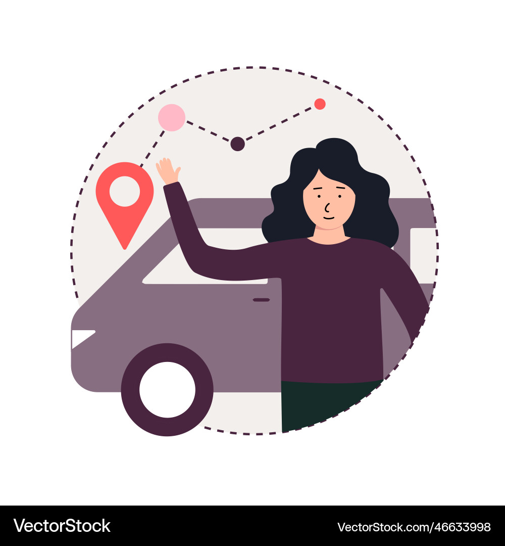We are moving from one address to another Vector Image