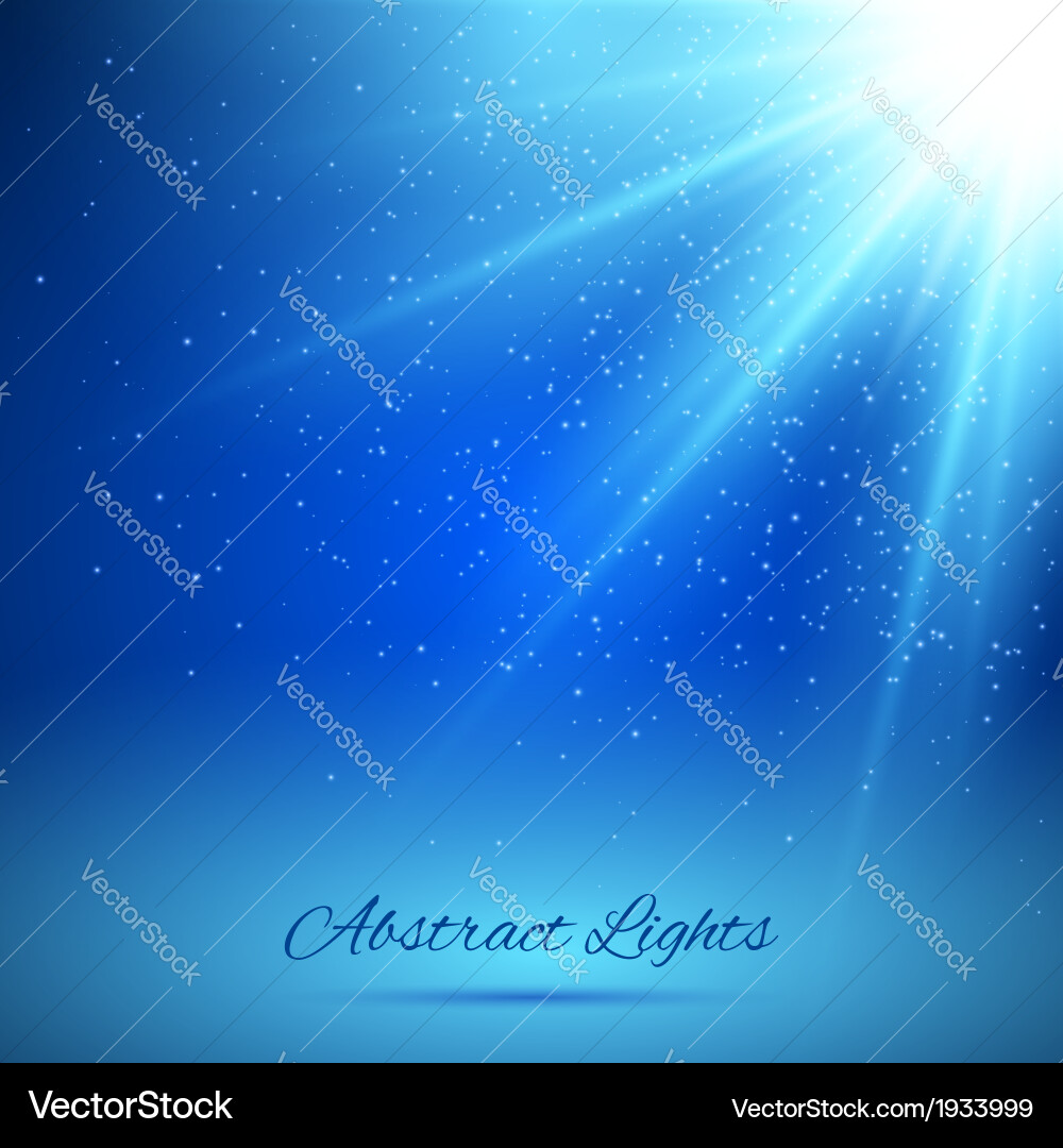 Abstract background with rays of light vector image