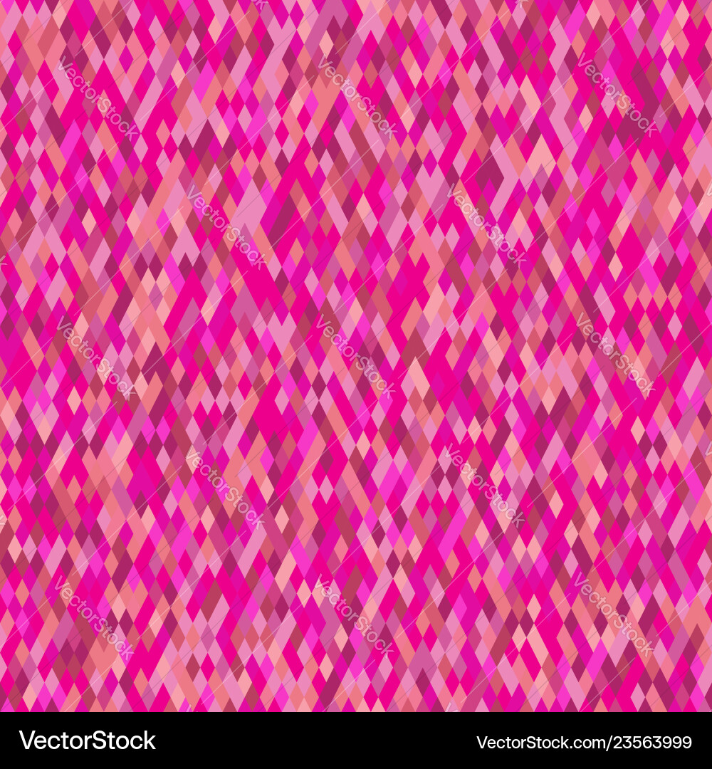 Motley seamless pattern of small rhombuses Vector Image