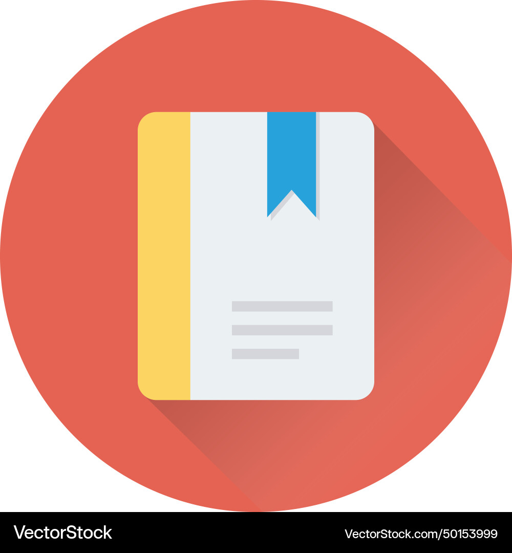 Notebook icon vector image