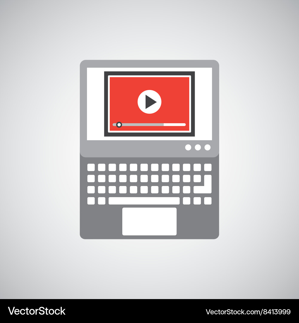 System programmer design Vector Image