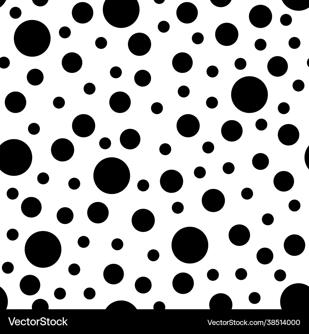 Geometric Pattern - Dots and Shapes Vector Image